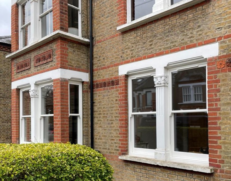 Energy efficient Bygone Harmony Sash windows in London